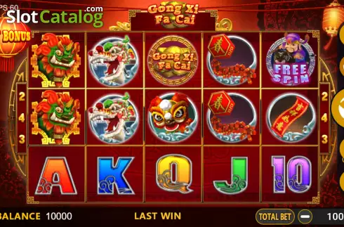Скрин2. Gong Xi Fa Cai (BTGaming) слот