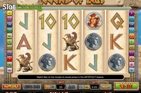 Скрин4. Legend of Zeus слот