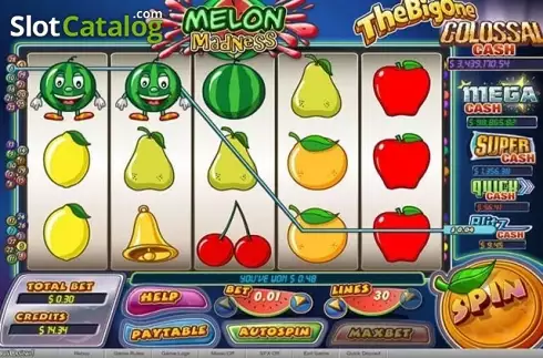 Скрин4. Melon Madness слот