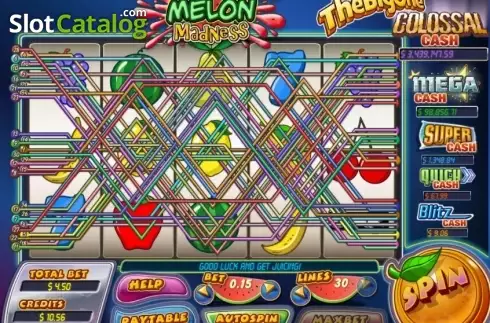 Скрин3. Melon Madness слот