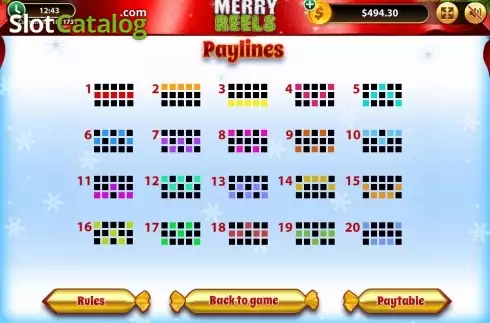 Скрин5. Merry Reels слот
