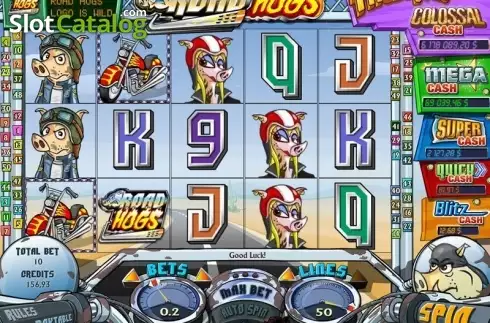 Скрин3. Road Hogs слот