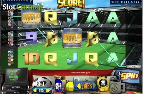 Скрин2. Score слот