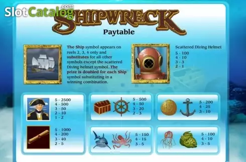 Скрин4. Shipwreck слот