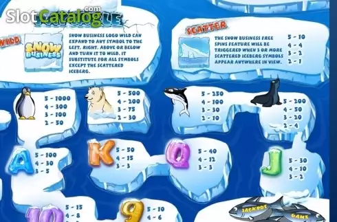 Скрин5. Snow Business слот