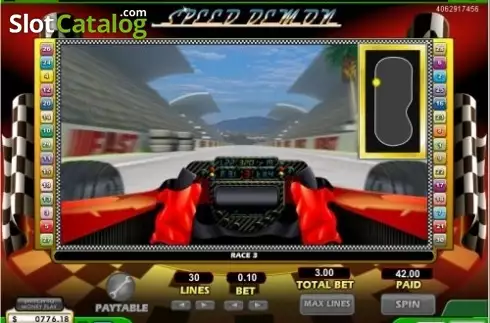 Скрин2. Speed Demon слот