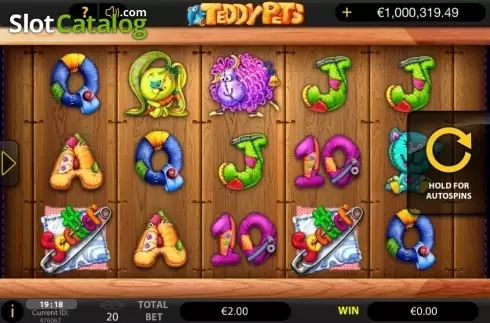 Скрин2. Teddy Pets слот