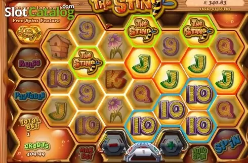 Скрин3. The Sting слот