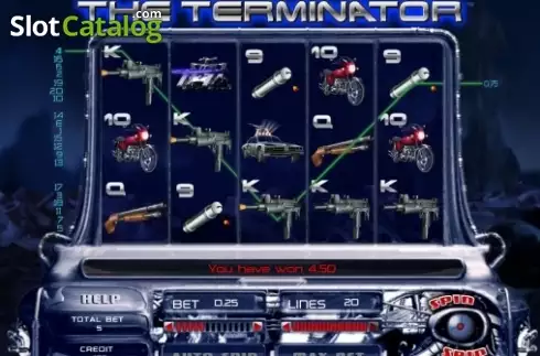 Скрин2. The Terminator слот