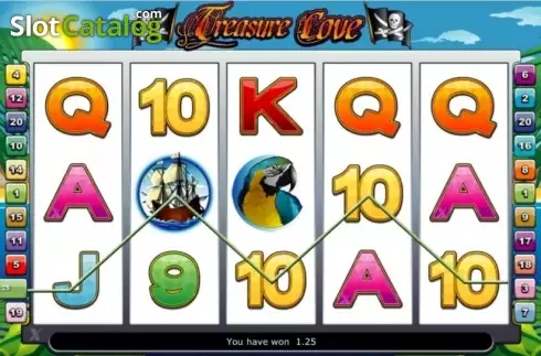 Скрин2. Treasure Cove (Bwin.Party) слот