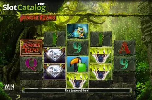 Скрин2. Jungle Gems слот