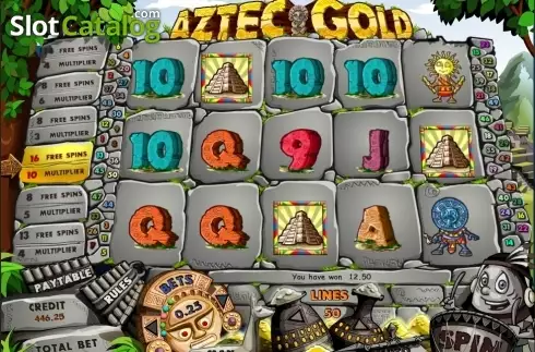 Скрин2. Aztec Gold (Bwin) слот