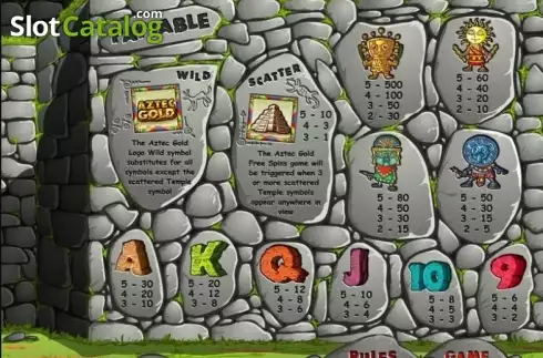 Скрин4. Aztec Gold (Bwin) слот