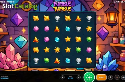 Скрин2. Fumble Tumble слот