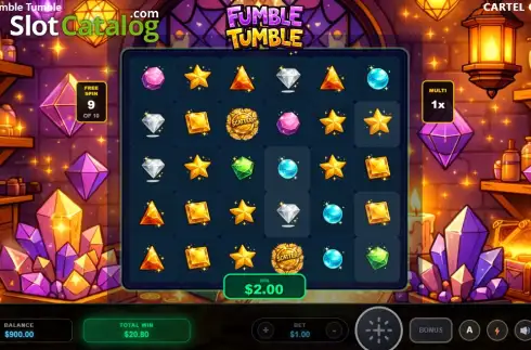 Скрин3. Fumble Tumble слот