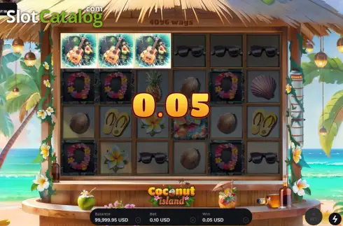 Скрин3. Coconut Island слот