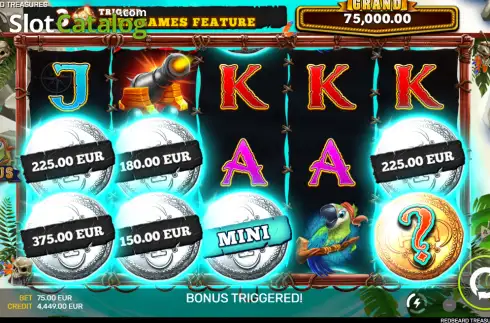 Скрин3. Red Beard Treasures слот