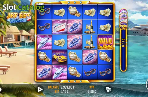 Скрин2. Jet Set Bonanza слот