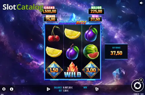 Скрин2. Diamond Blitz (CG Games) слот