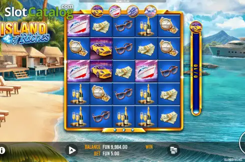 Скрин2. Island of Riches слот