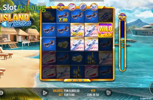 Скрин3. Island of Riches слот