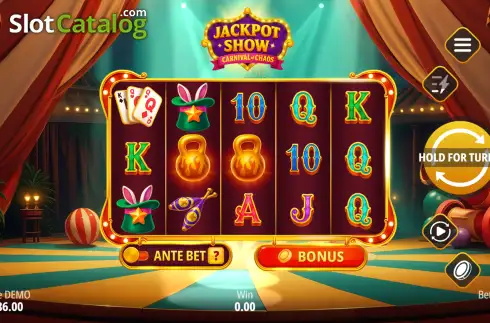 Скрин2. Jackpot Show Carnival of Chaos слот