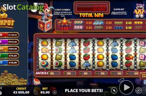 Скрин2. Jacks Crazy Coin Collector слот