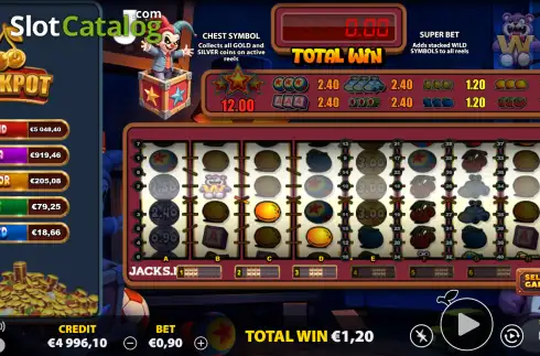 Скрин3. Jacks Crazy Coin Collector слот