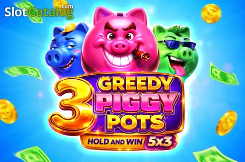 3 Greedy Piggy Pots слот