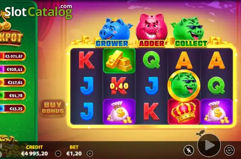 Скрин3. 3 Greedy Piggy Pots слот