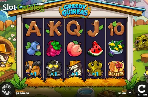 Скрин2. Greedy Guineas слот