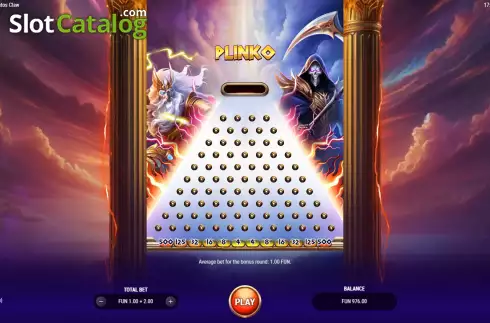 Скрин3. Zeus Vs Thanatos Claw слот