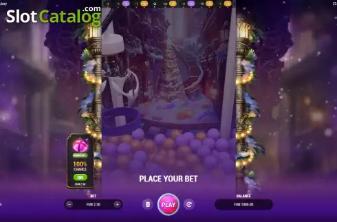 Скрин2. Santa Claw Factory слот
