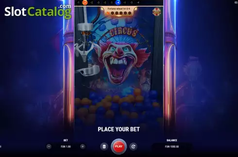 Скрин2. Circus Claw слот