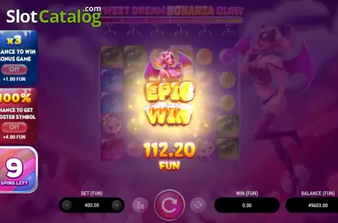 Скрин3. Sweet Dream Bonanza Claw слот