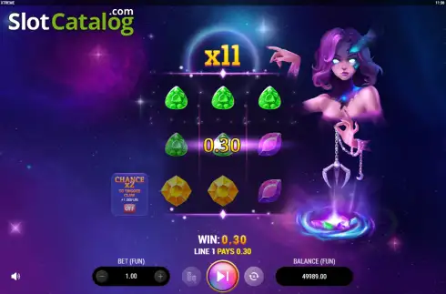 Скрин3. Gems Claw Xtreme слот