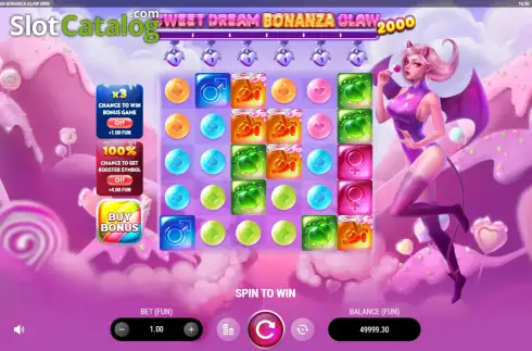 Скрин2. Sweet Dream Bonanza Claw 2000 слот