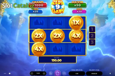 Скрин3. Zeus Claws слот