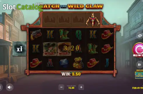 Скрин3. Catch The Wild Claw слот