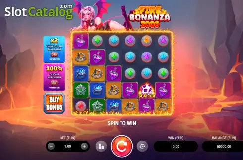 Скрин2. Fire Bonanza 2000 слот
