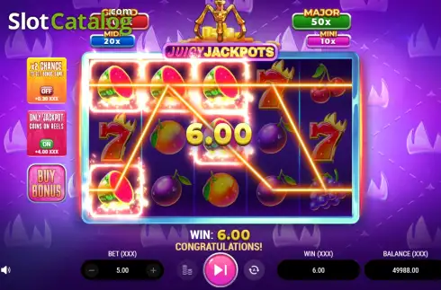 Скрин3. Juicy Jackpots слот