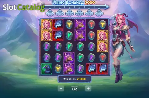 Скрин2. Viking Bonanza 2000 слот