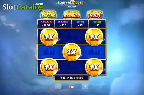 Скрин2. Eagle's 3 Pots слот