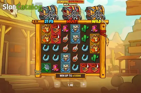 Скрин2. 3 Pots Bonanza: Wild Frames слот