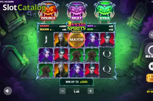 Скрин2. 3 Wicked Spirits слот