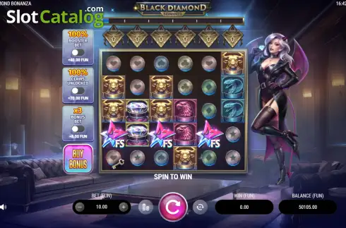 Скрин2. Black Diamond Bonanza слот