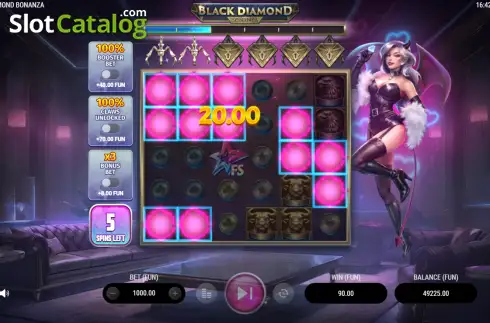 Скрин3. Black Diamond Bonanza слот