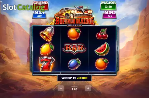 Скрин2. Buffalo Blazing: Hold & Win слот