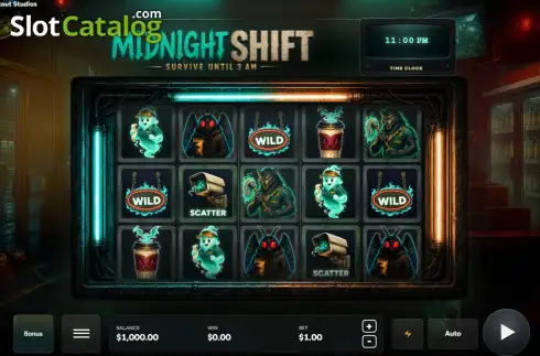 Скрин2. Midnight Shift слот