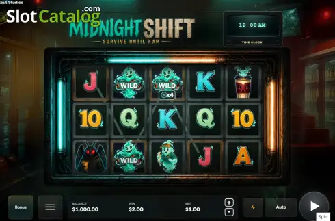 Скрин3. Midnight Shift слот